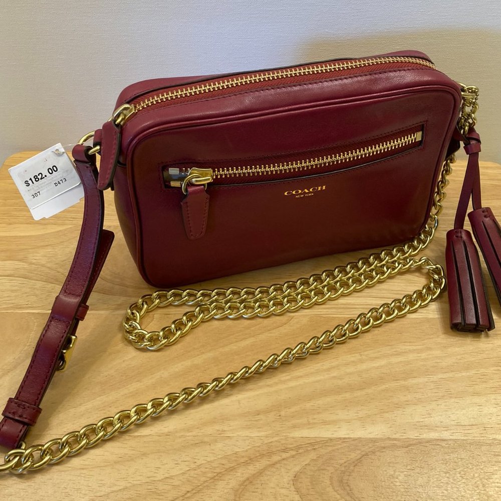 Coach Deep Port Cross Body Flight bag, model 25362
